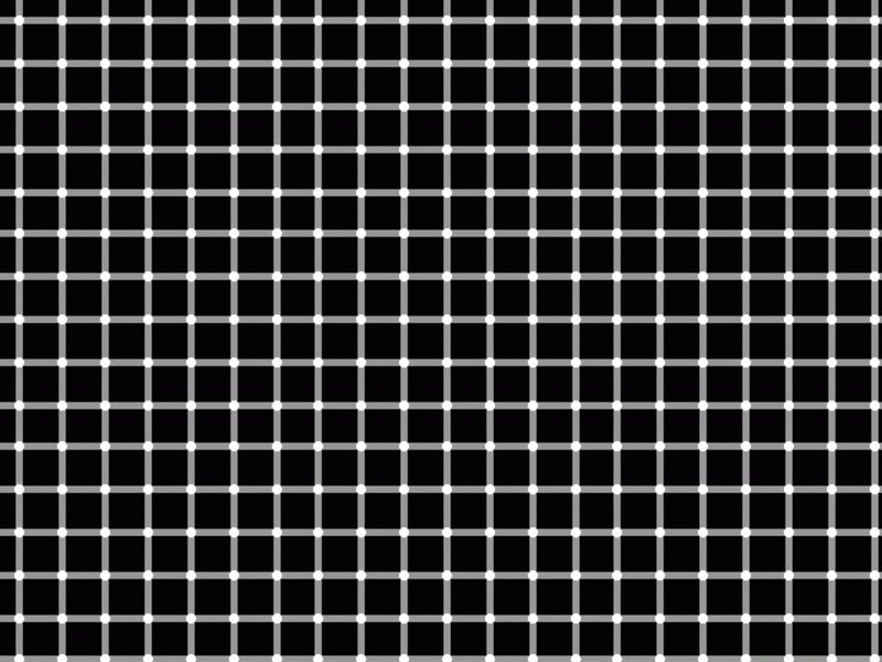 Optical Illusion Grid