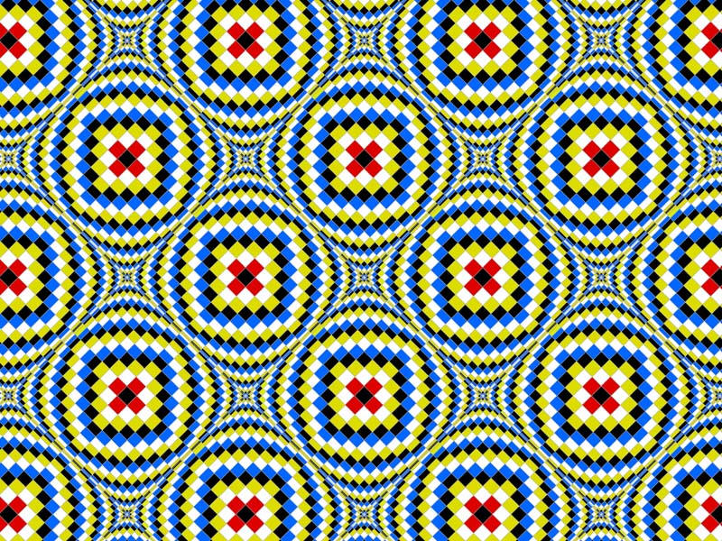 optical illusion pattern