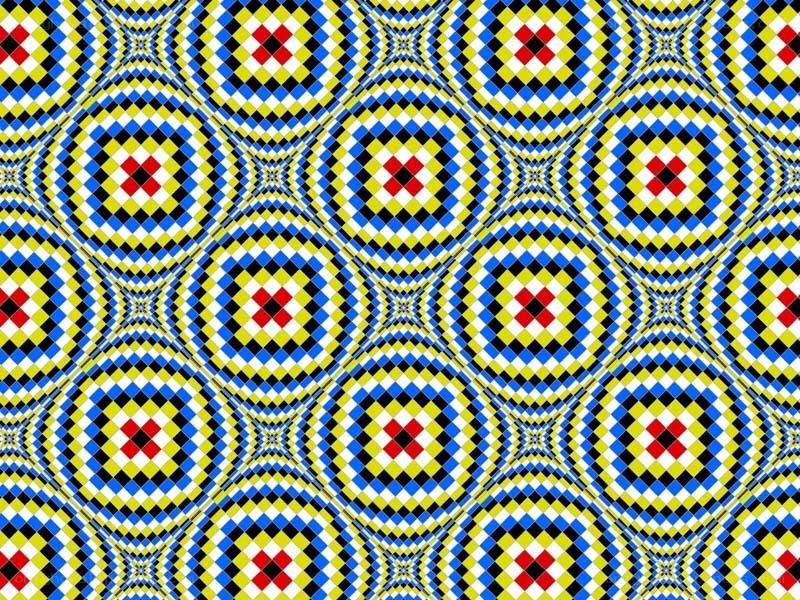 optical illusion pattern