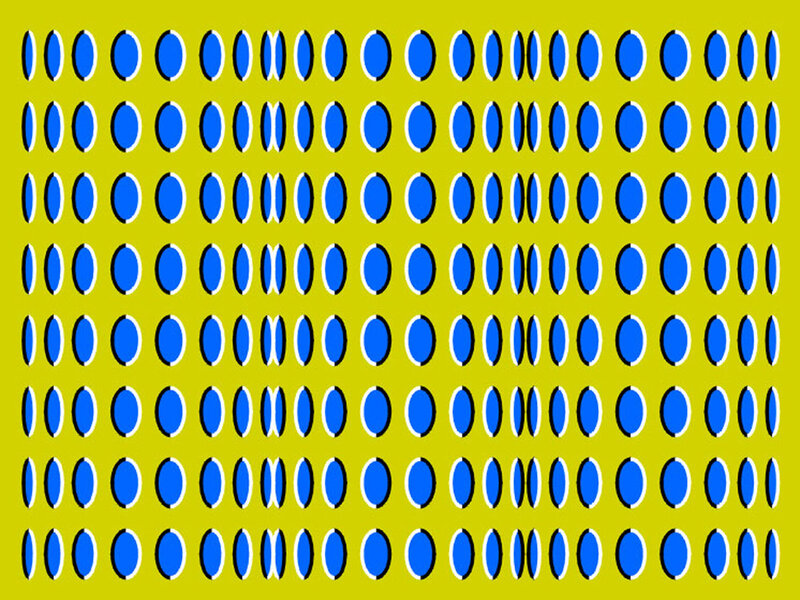 Optical illusion pattern