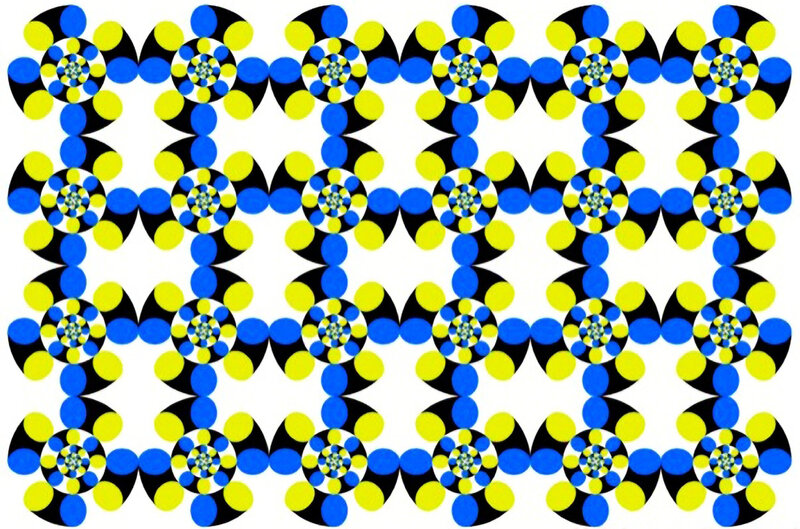 Optical illusion pattern
