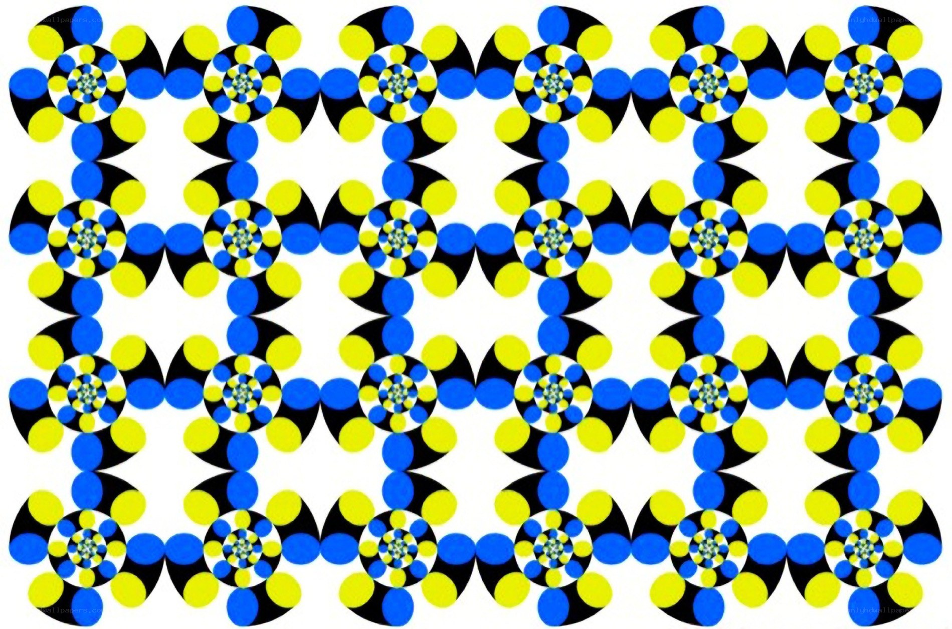 Optical illusion pattern