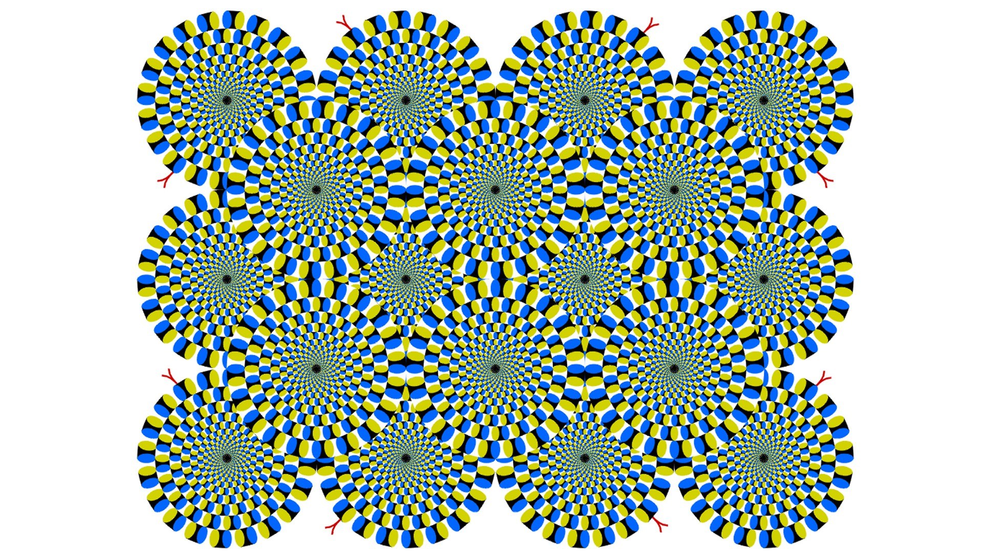 Optical illusion pattern