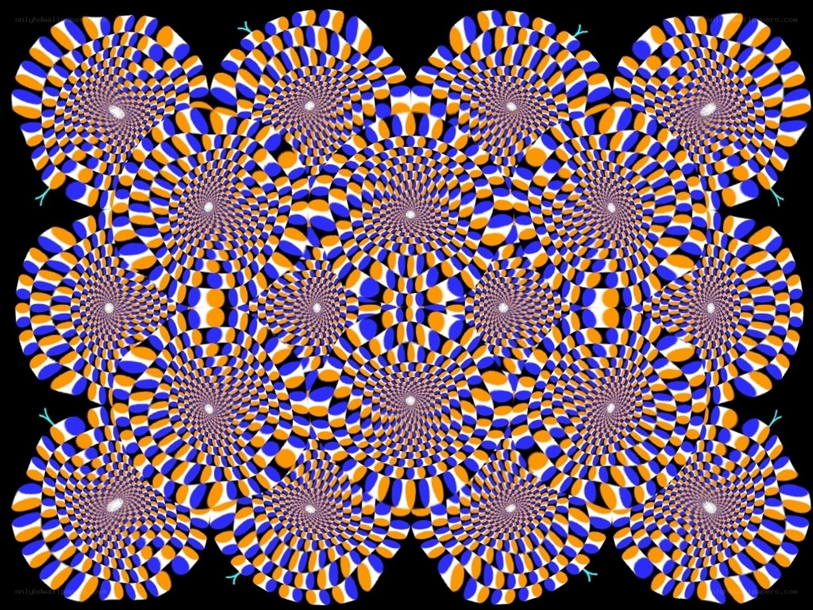 Optical illusion pattern