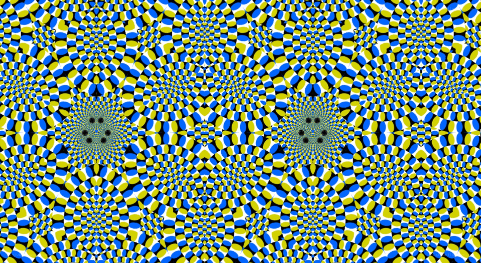 Optical illusion pattern