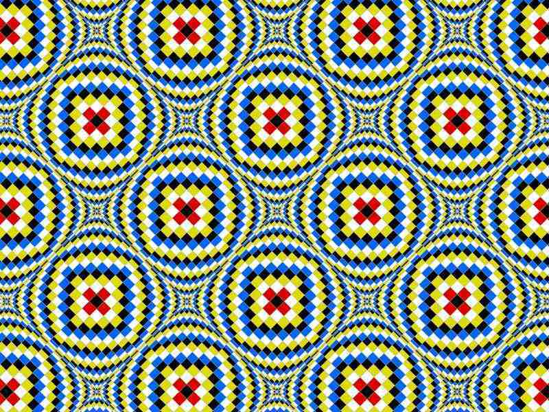 optical illusion pattern
