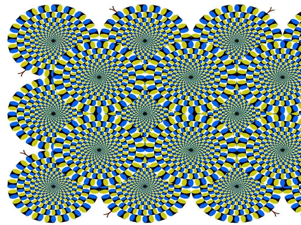 Optical illusion pattern