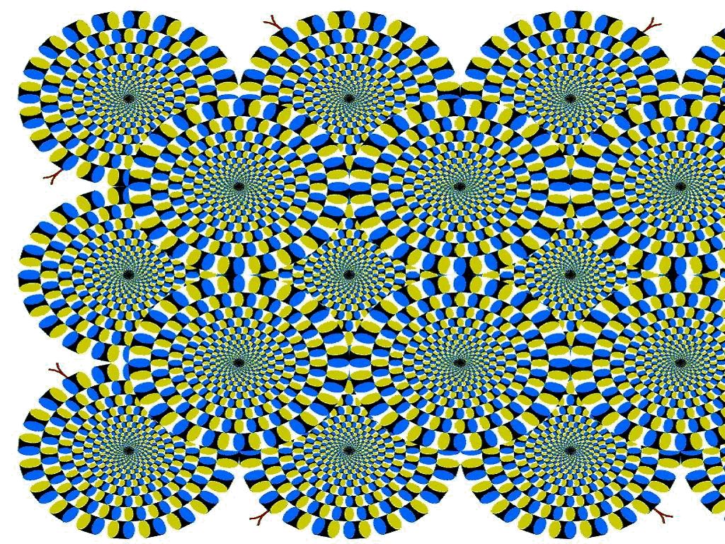 Optical illusion pattern