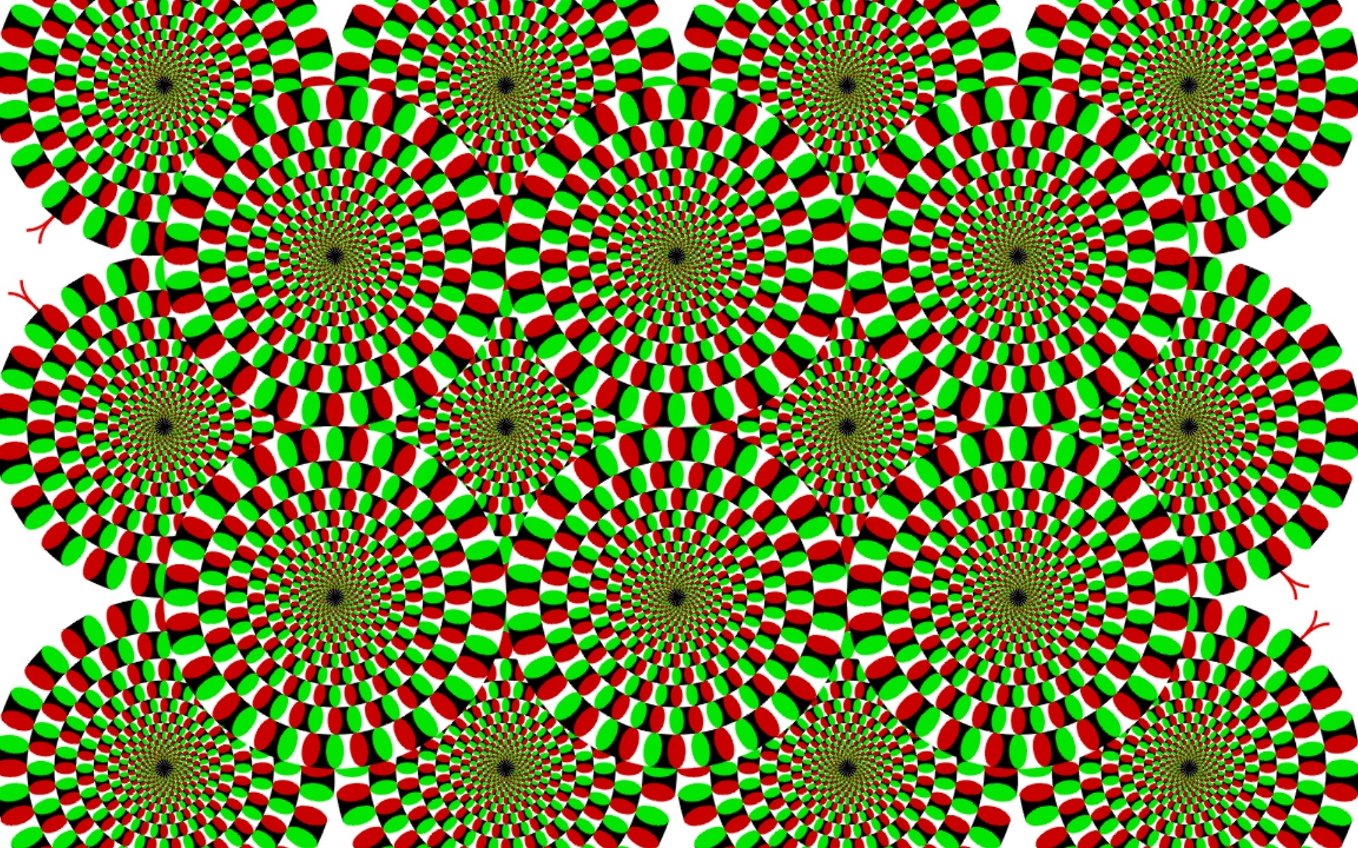 Optical illusion pattern
