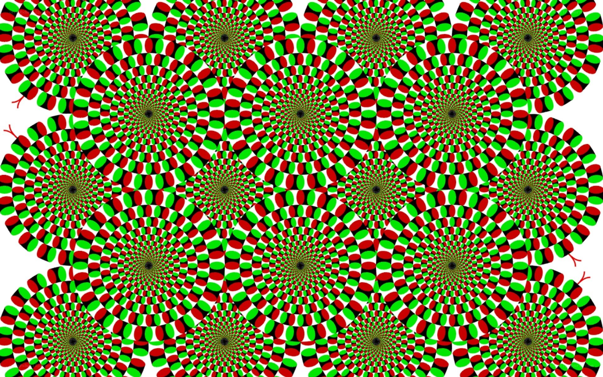 Optical illusion pattern