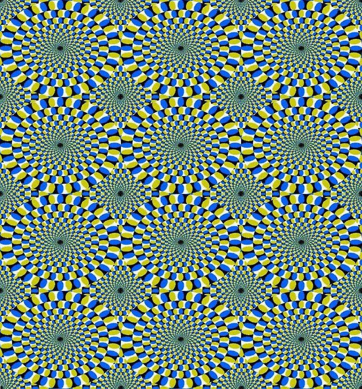 Optical illusion pattern