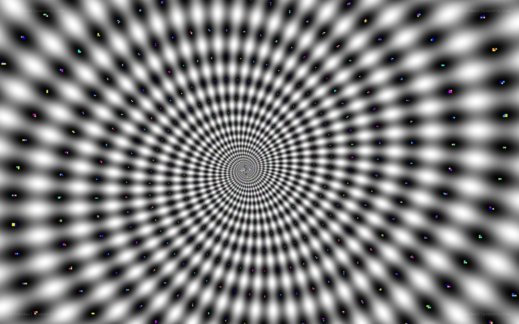 optical illusion spiral