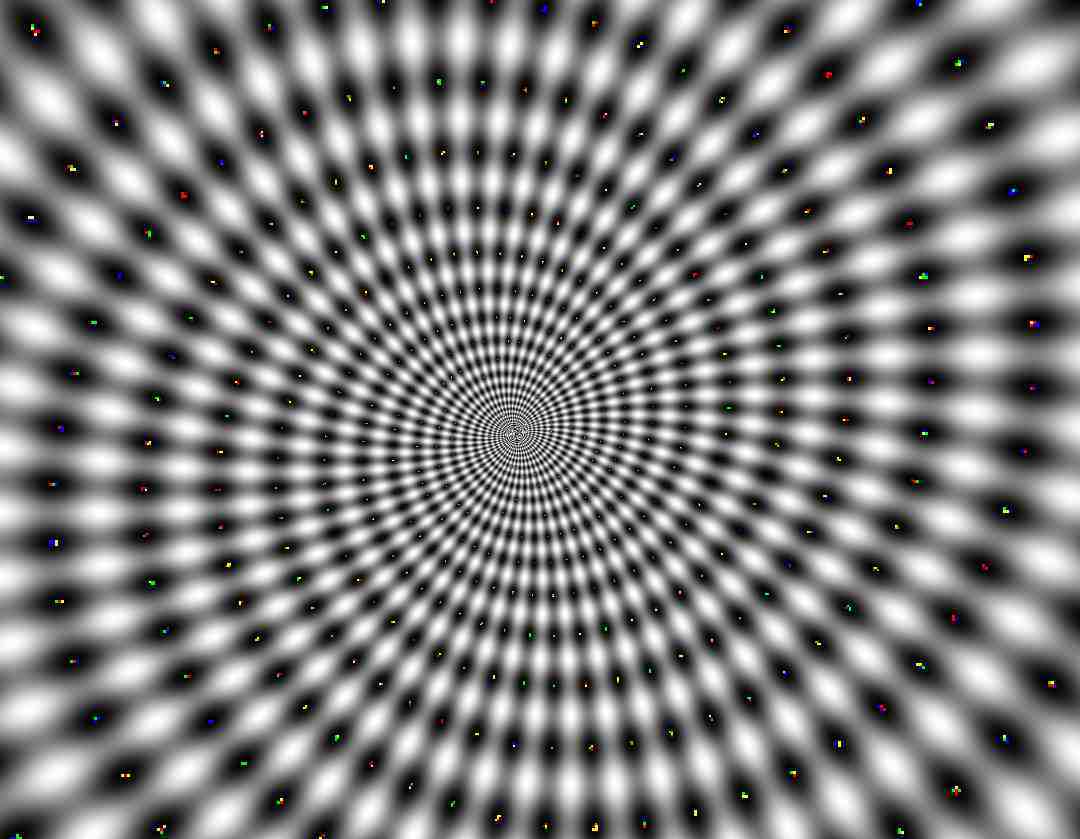 optical illusion spiral