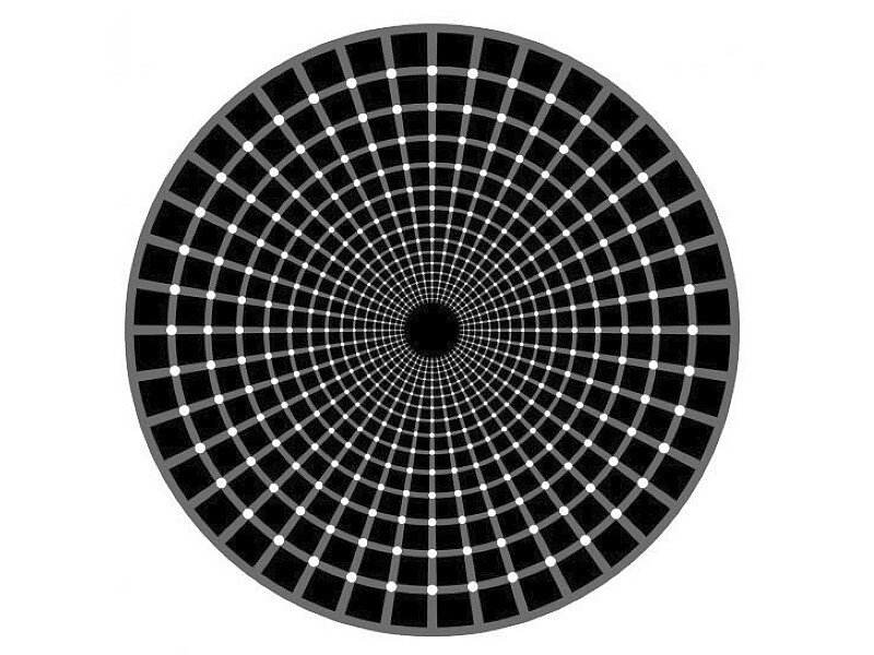 optical illusion tunnel