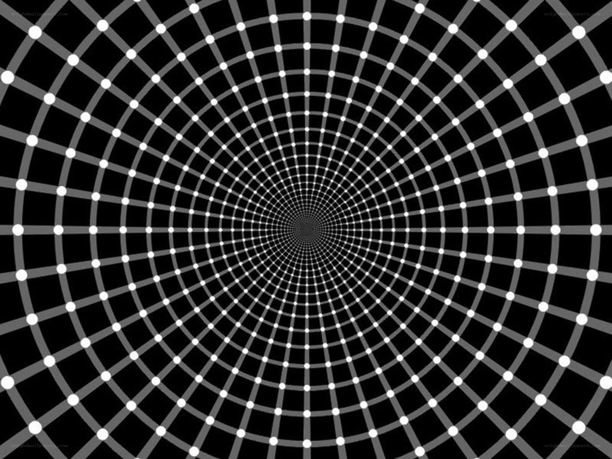 optical illusion tunnel