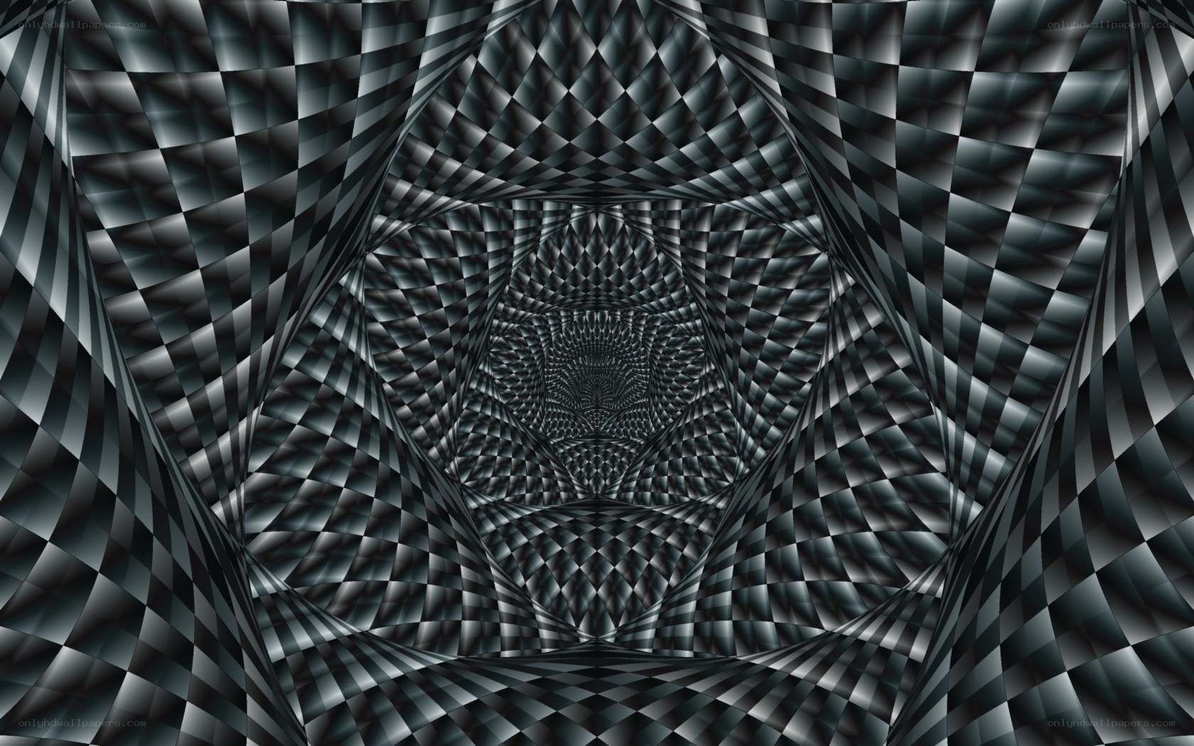 Optical illusion tunnel