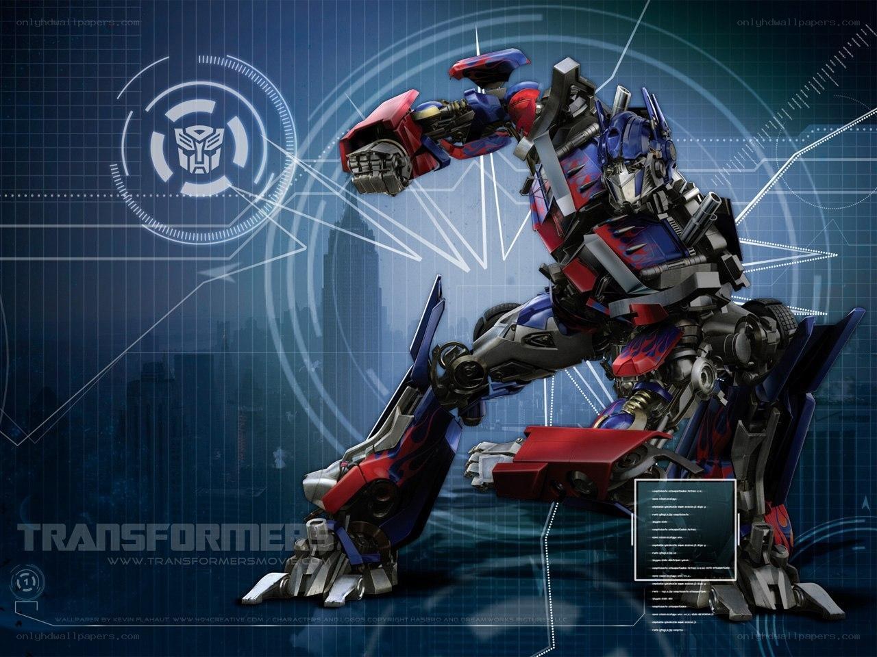 Optimus Prime action pose