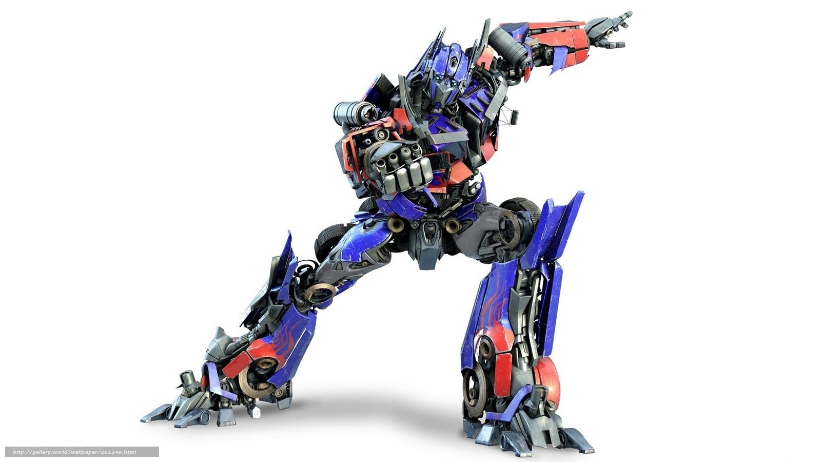Optimus Prime action pose