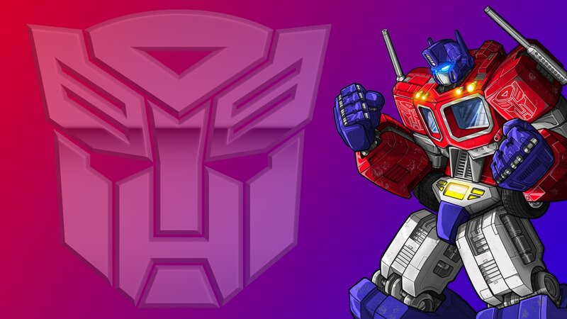 Optimus Prime and Autobot symbol