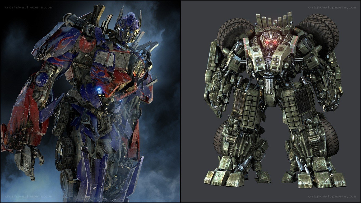Optimus Prime and Megatron