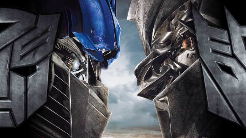Optimus Prime and Megatron — Blue