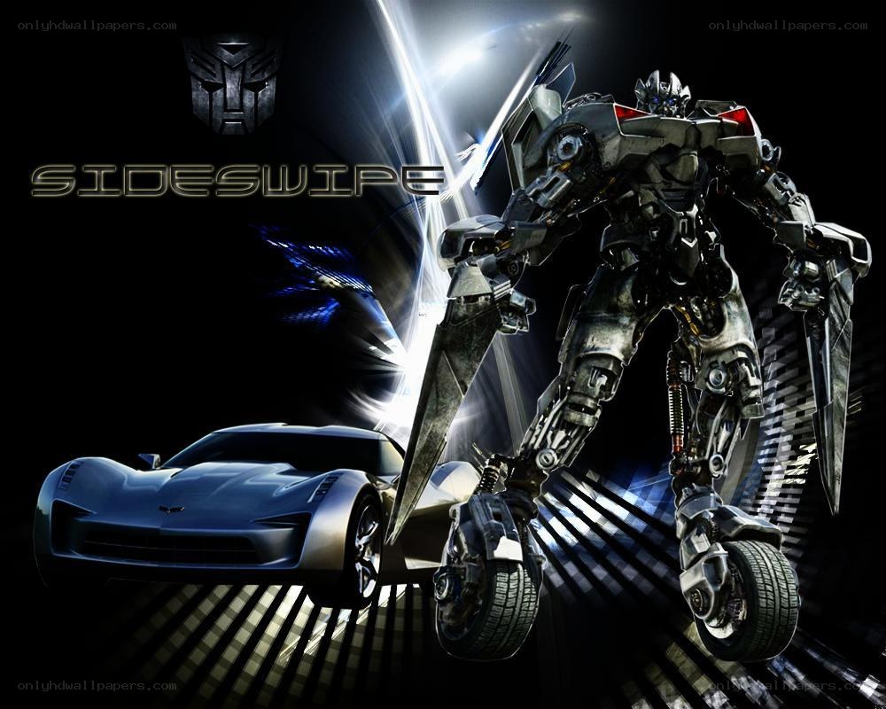 Optimus Prime and Sideswipe