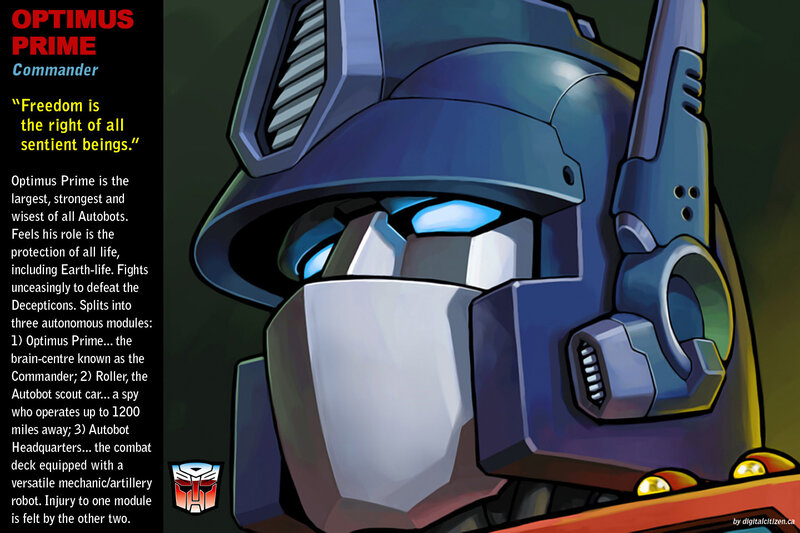 Optimus Prime character profile