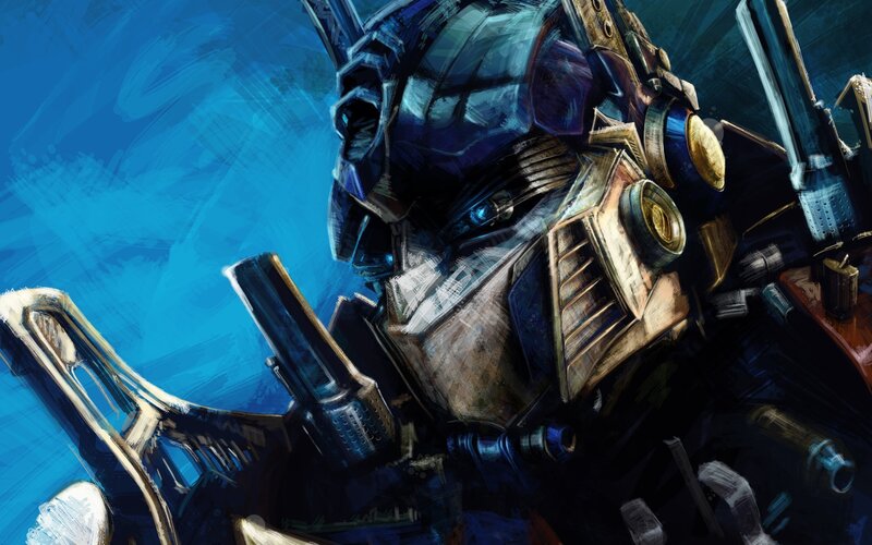 Optimus Prime close-up