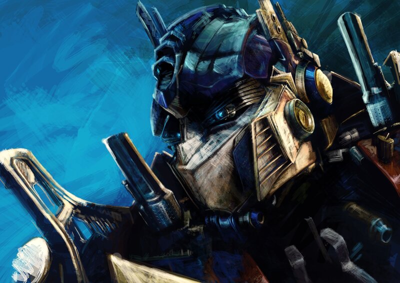 Optimus Prime concept art