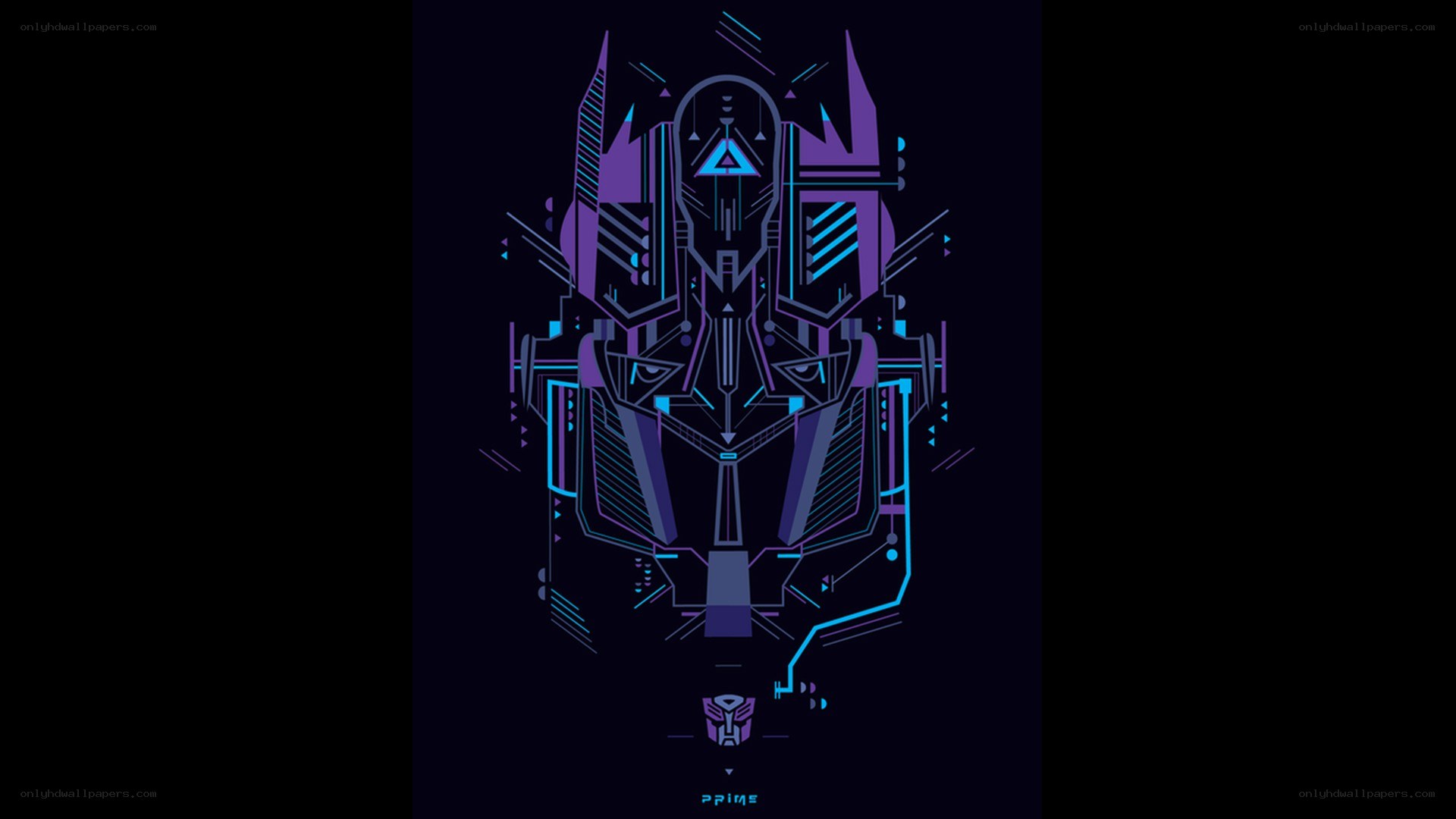 Optimus Prime geometric art