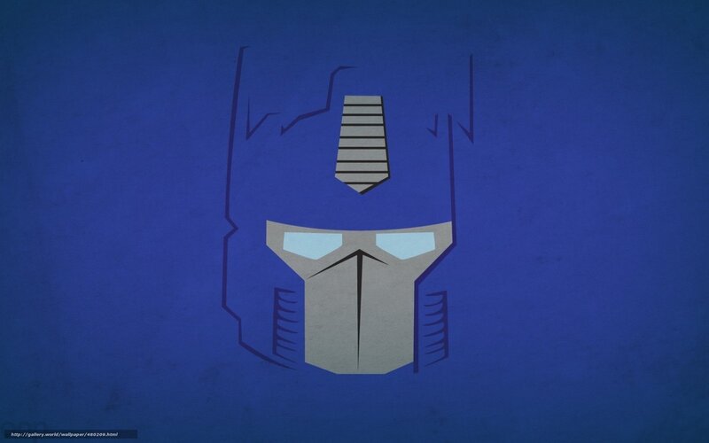 Optimus Prime head silhouette