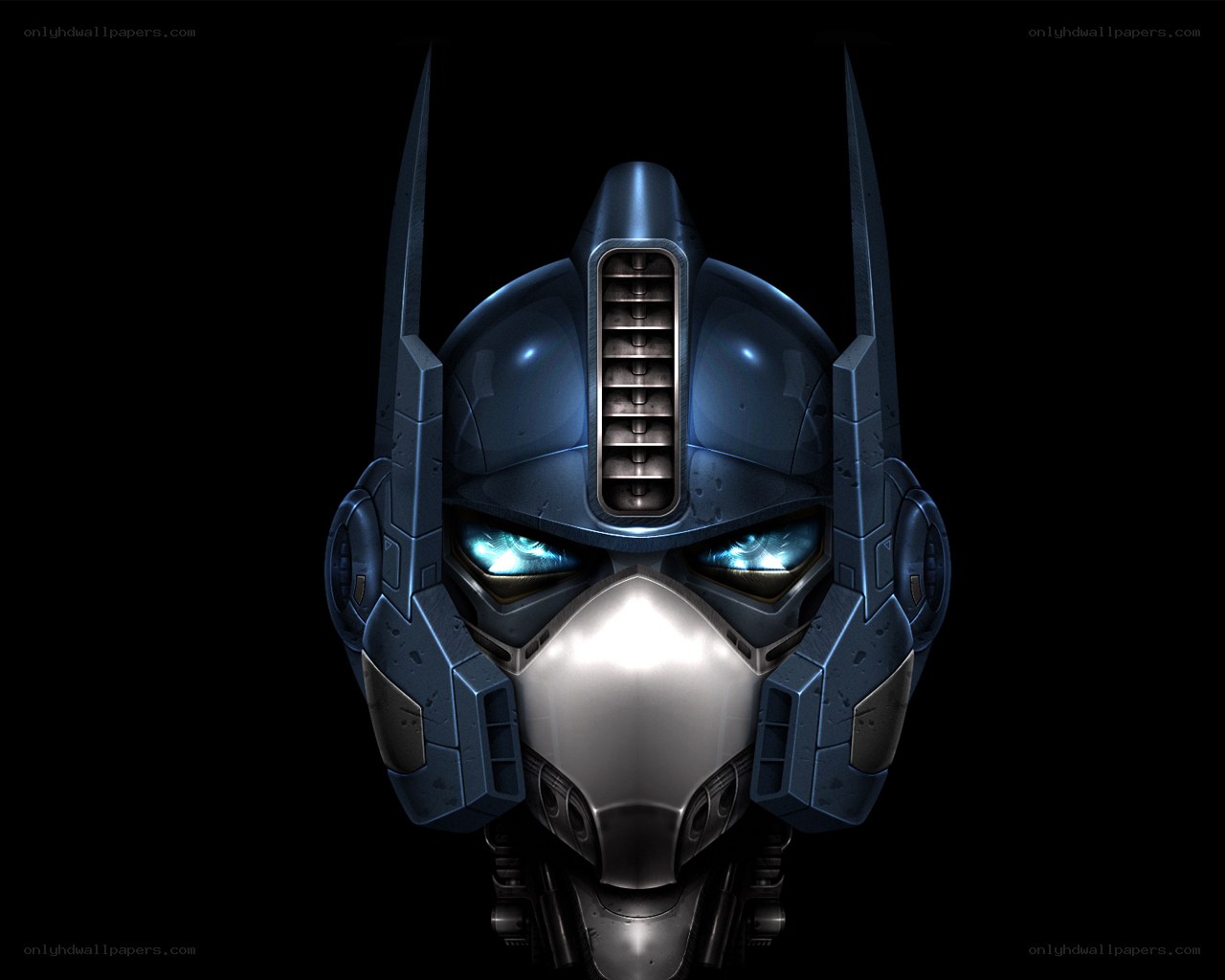 Optimus Prime helmet close-up