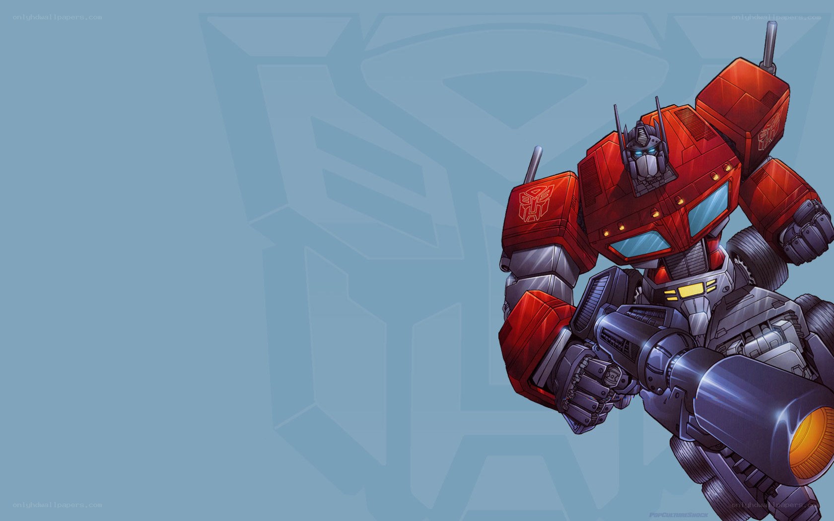 Optimus Prime in action