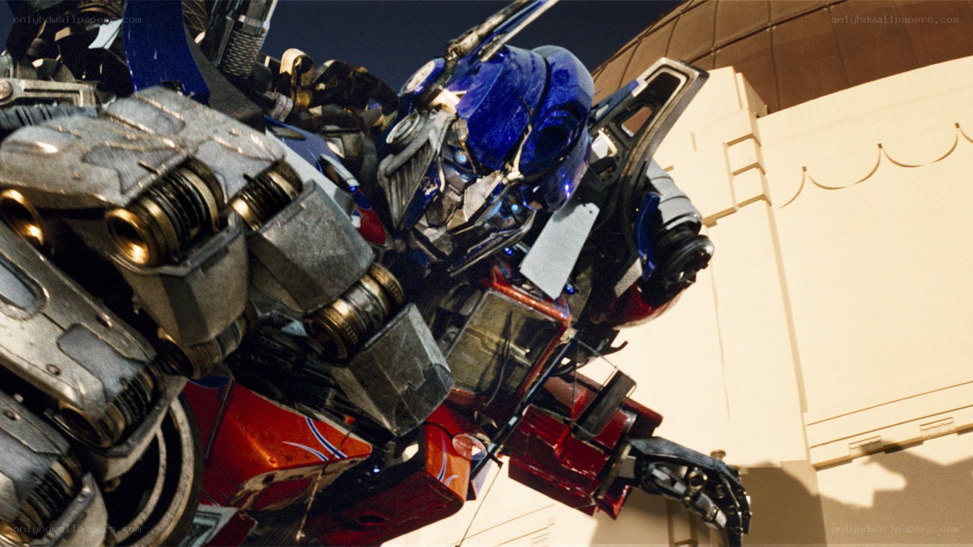Optimus Prime in action