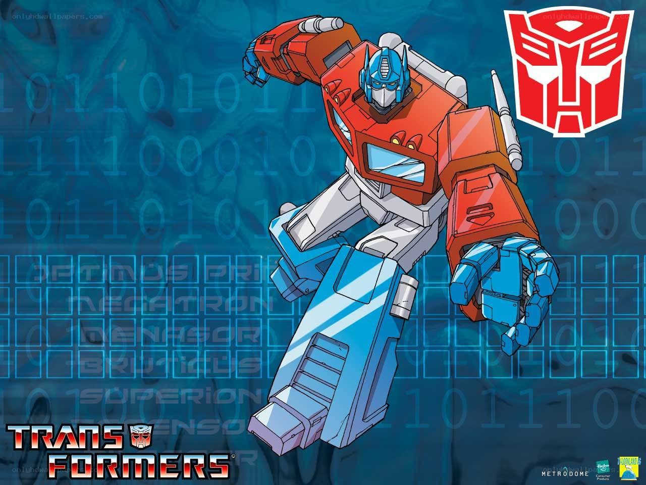 Optimus Prime in action