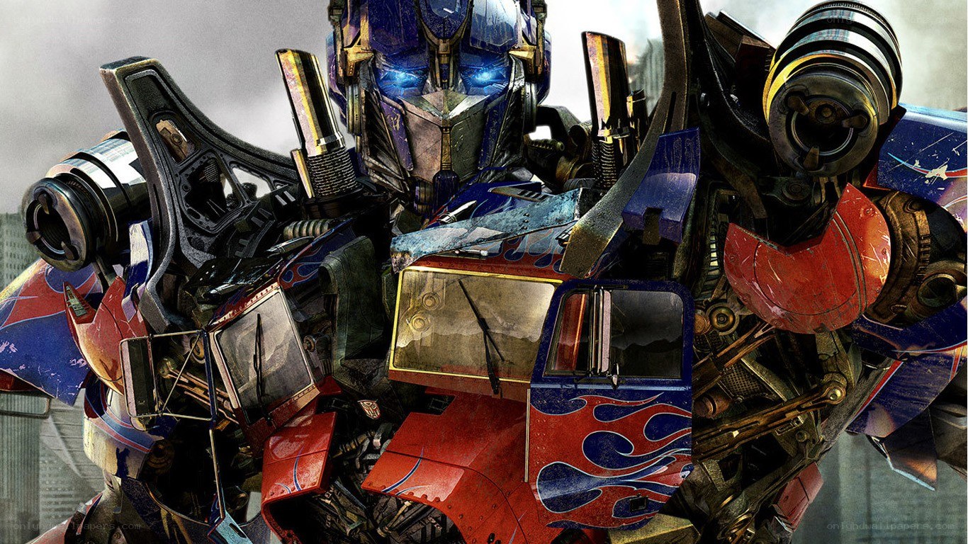 Optimus Prime in battle