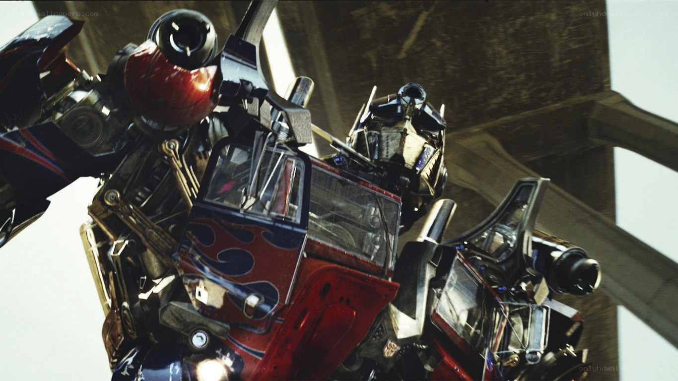 Optimus Prime in battle