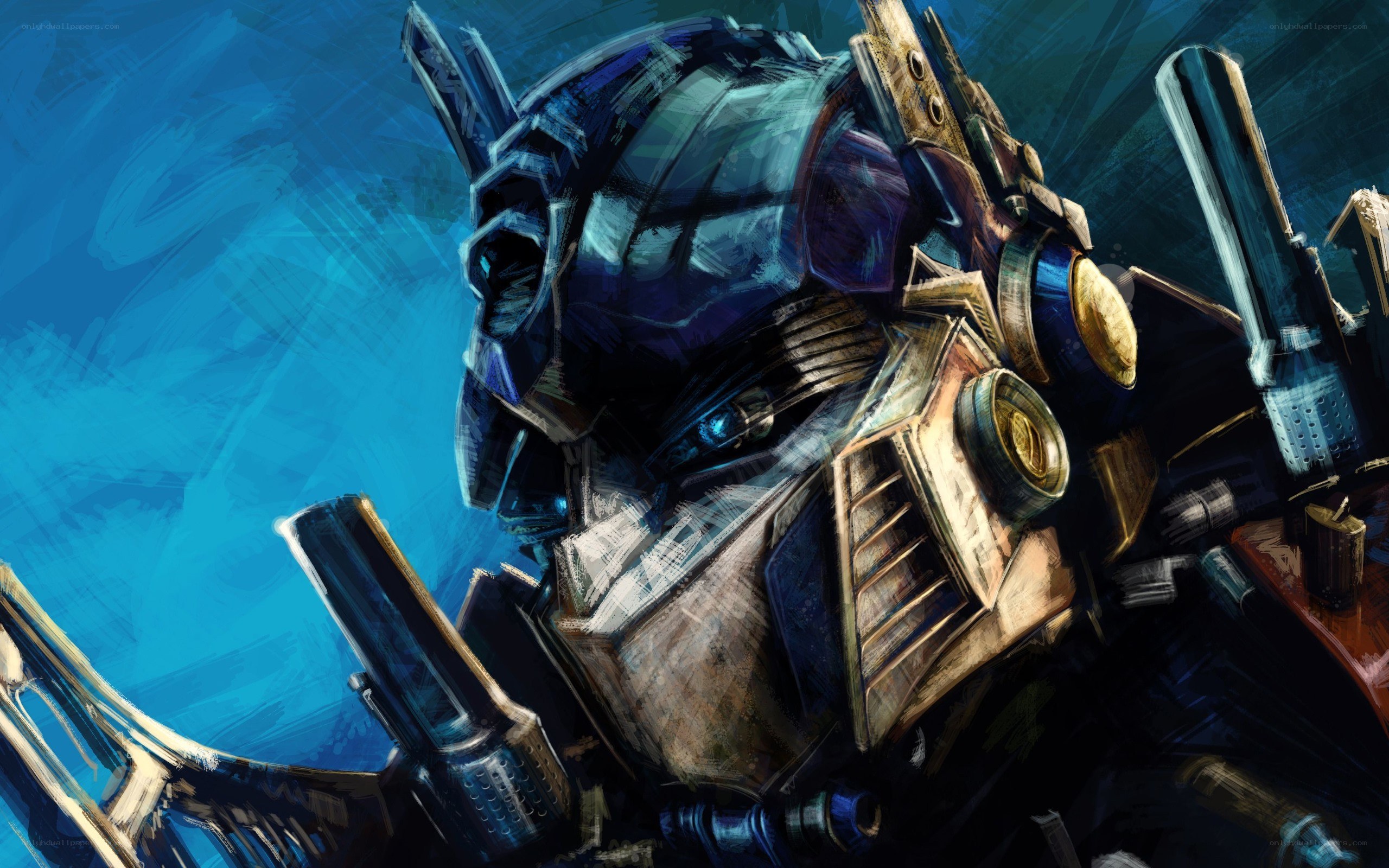 Optimus Prime in battle armor