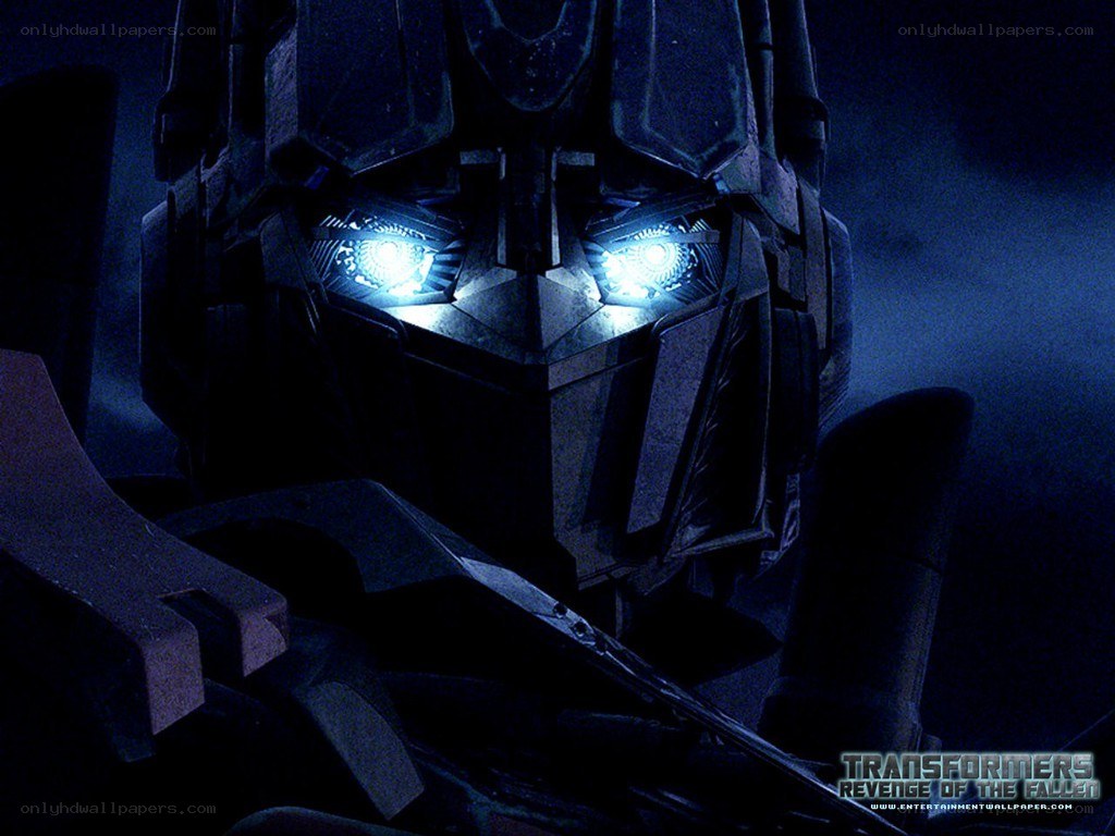 Optimus Prime in dark scene