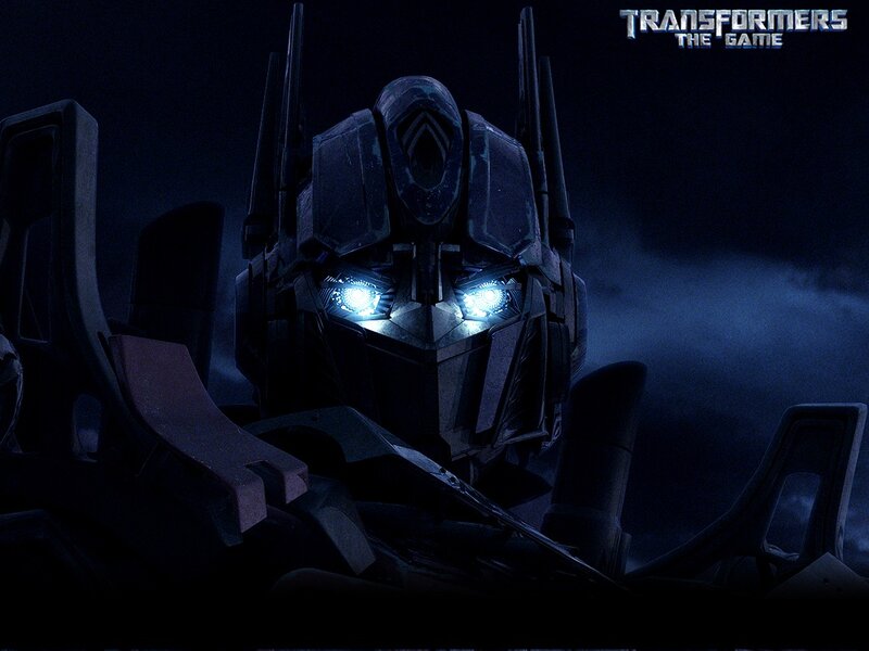 Optimus Prime in the dark