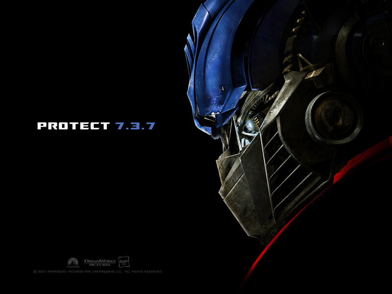 Optimus Prime movie poster
