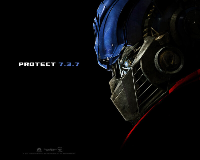 Optimus Prime movie poster