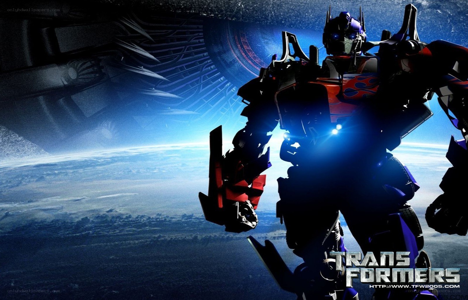 Optimus Prime on Earth