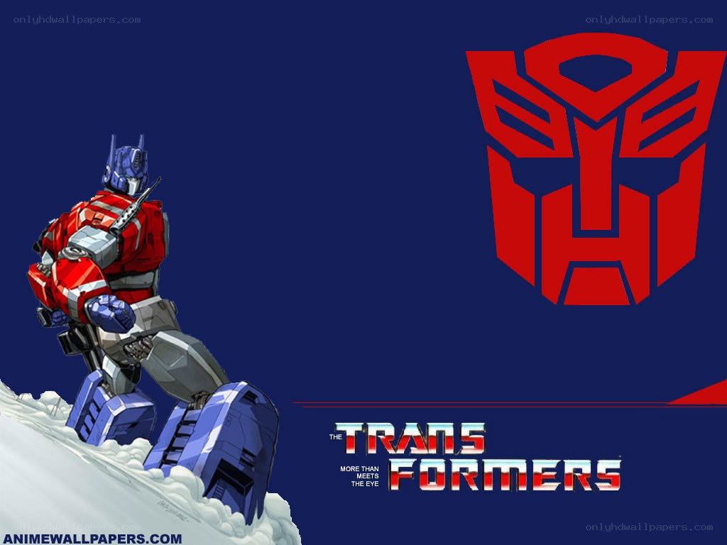Optimus Prime on snowy hill