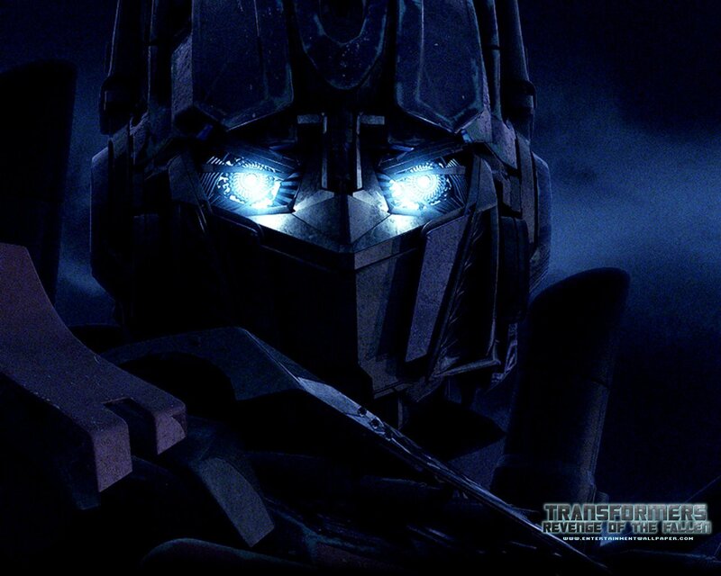 Optimus Prime Robot — Black, Dramatic, Night, 3d Render