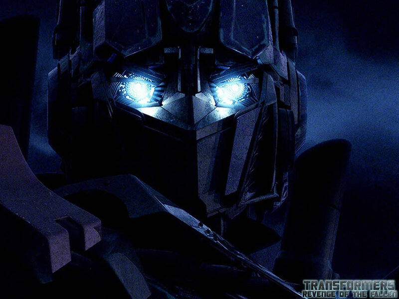 Optimus Prime Robot — Black, Dramatic