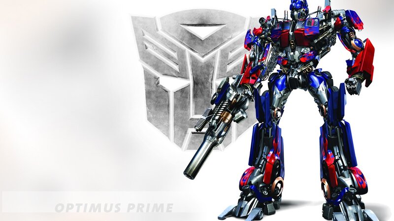 Optimus Prime Robot — Blue, Heroic, 3d Render, Gun, Autobot Symbol