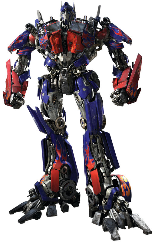 Optimus Prime Robot — Blue, Powerful