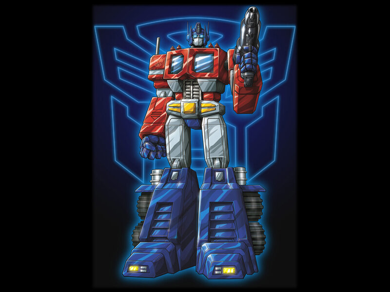 Optimus Prime Robot — Blue