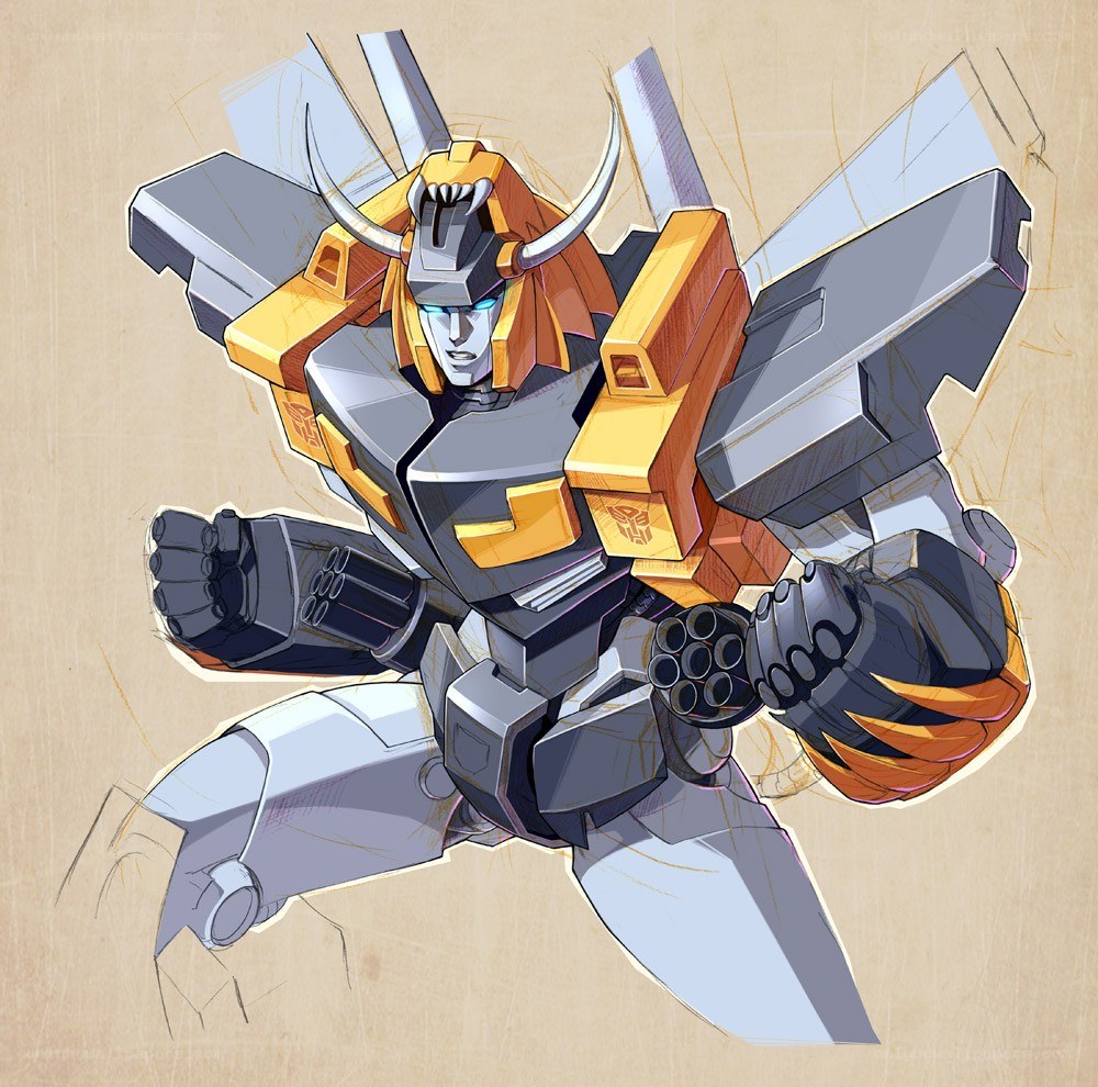 Optimus Prime robot character
